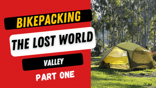 SOLO CAMPING BIKEPACKING TRIP THE LOST WORLD VALLEY